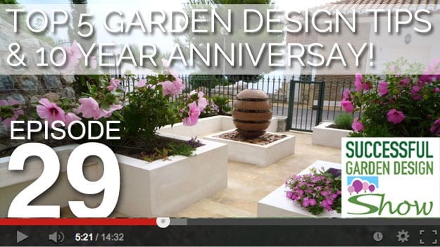 [DESIGN SHOW 29] Avoiding the biggest mistakes in garden design