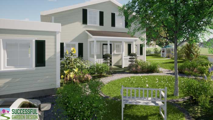 New England Style House & Garden Design – SGD Design Student