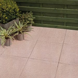 Bradstone Textured Paving Red 450 x 450 - 40 Per Pack