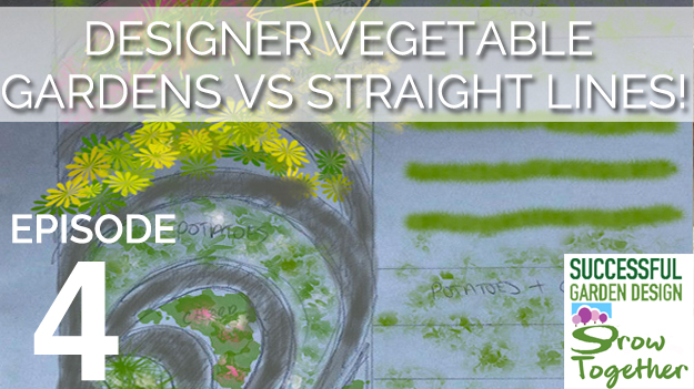 GT4 – Designer vegetable gardens vs straight lines!
